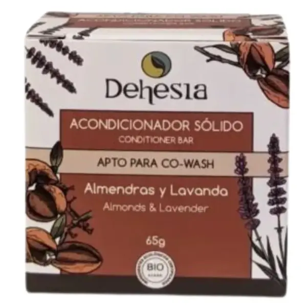 Dehesia Acondicionador Sólido BIO con Almendras y Lavanda 65g - Imagen 1